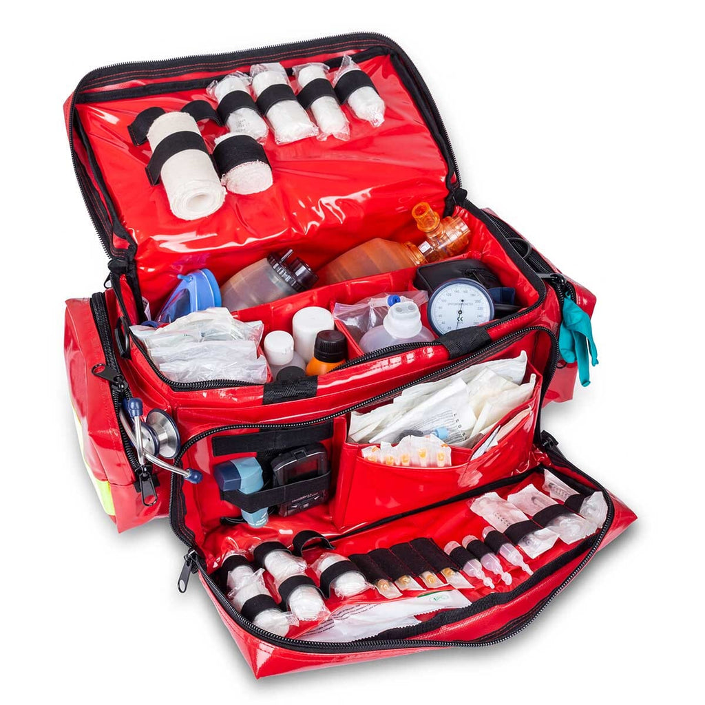 Borsa per emergenze di capacidad media TARPAULIN ROSSO