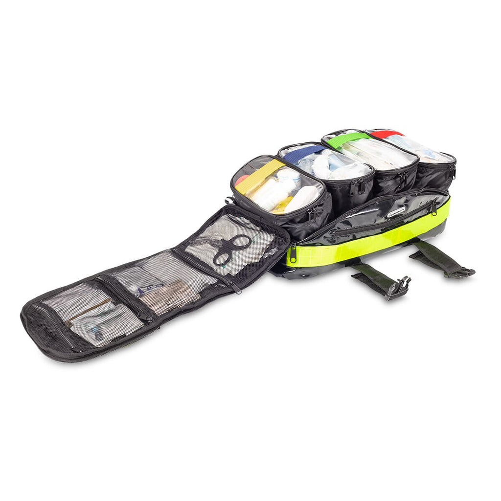 Zaino trapezoidale per emergenze - vari colori