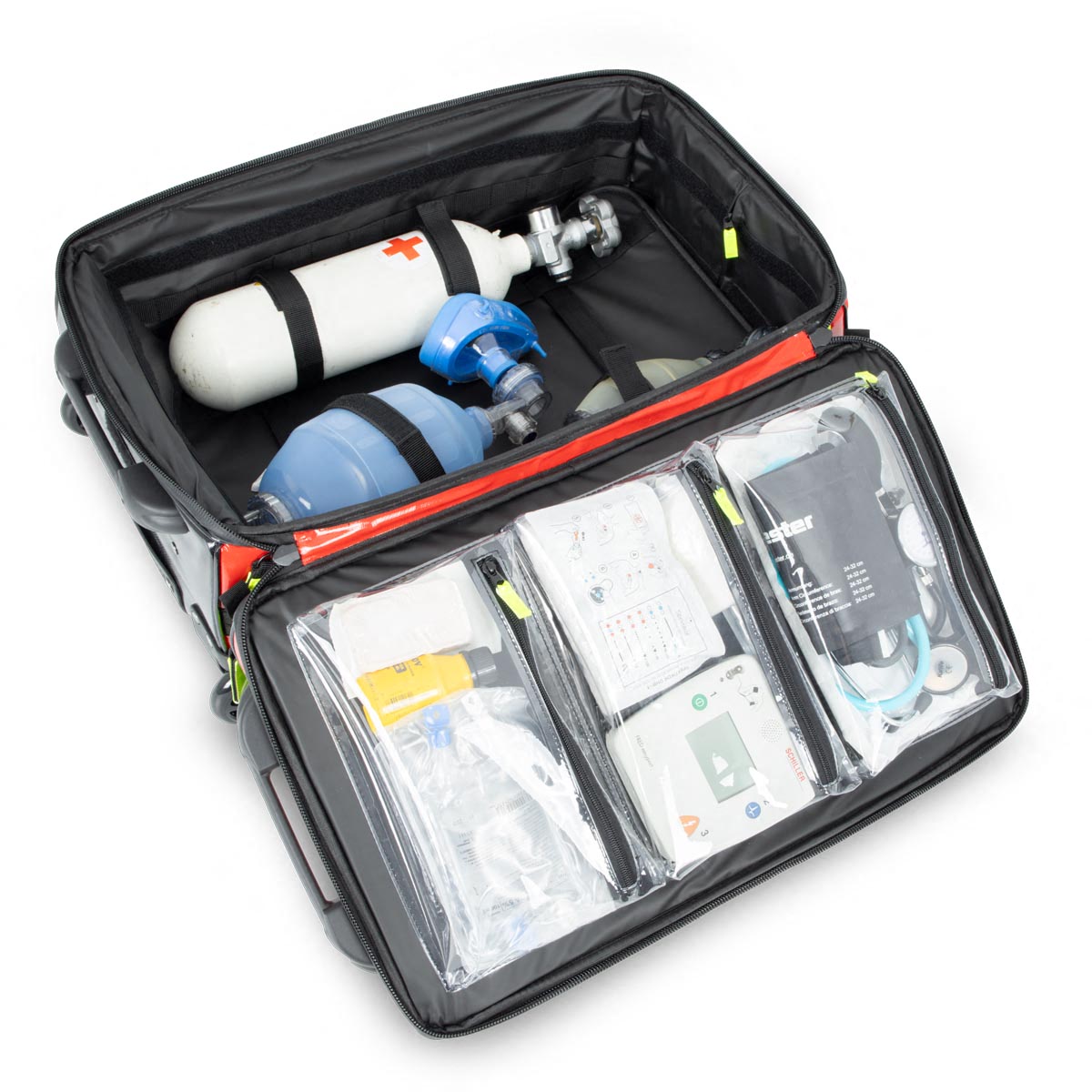 Emerair trolley tarpaulin - trolley per emergenze respiratorie