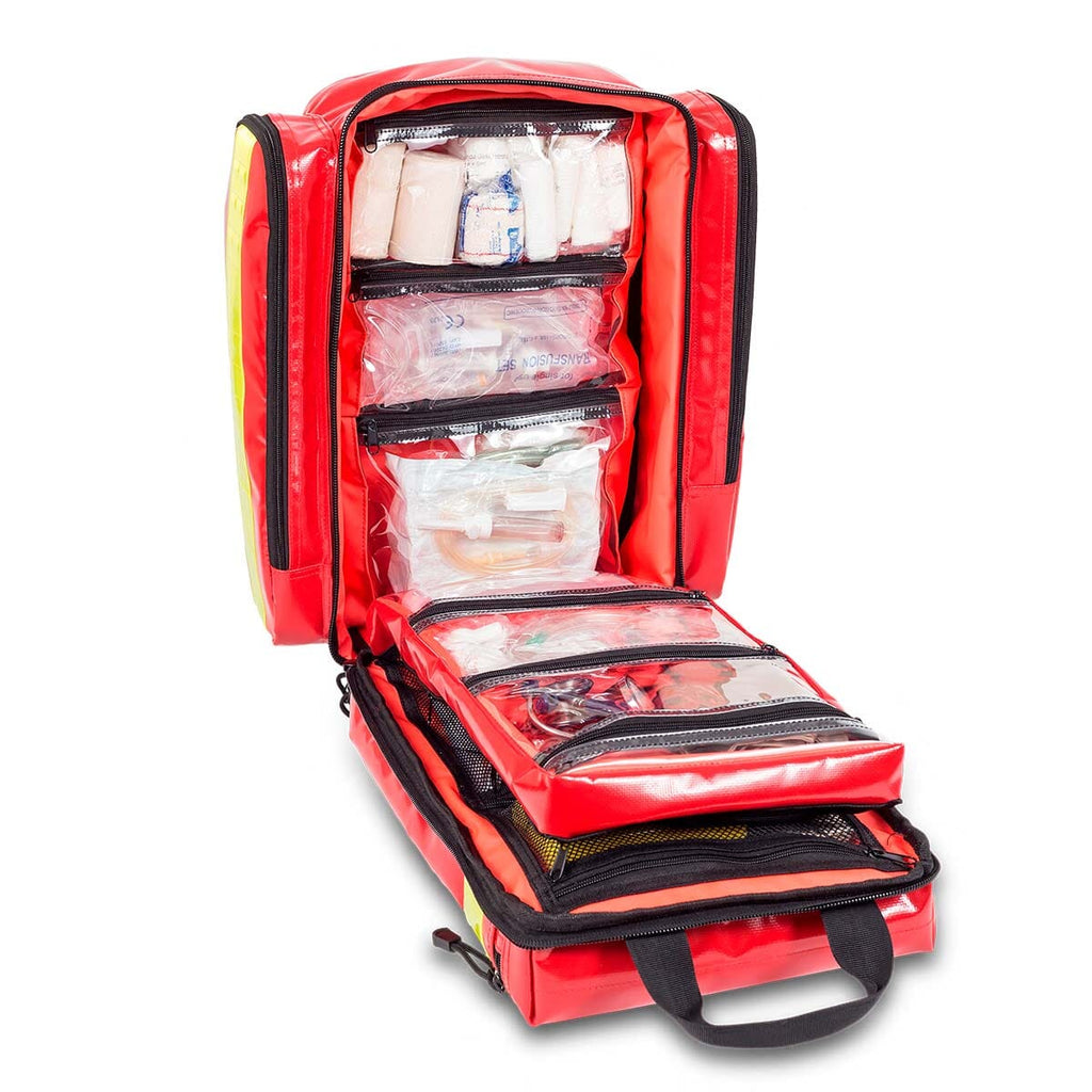 Zaino soccorso emergenze TARPAULIN rossa