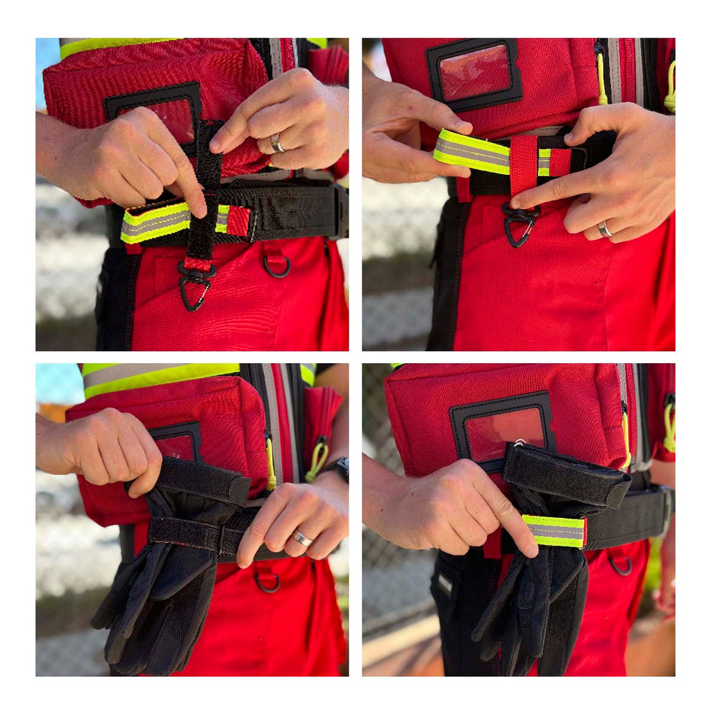 Gloveclip - porta guanti a clip per cintura