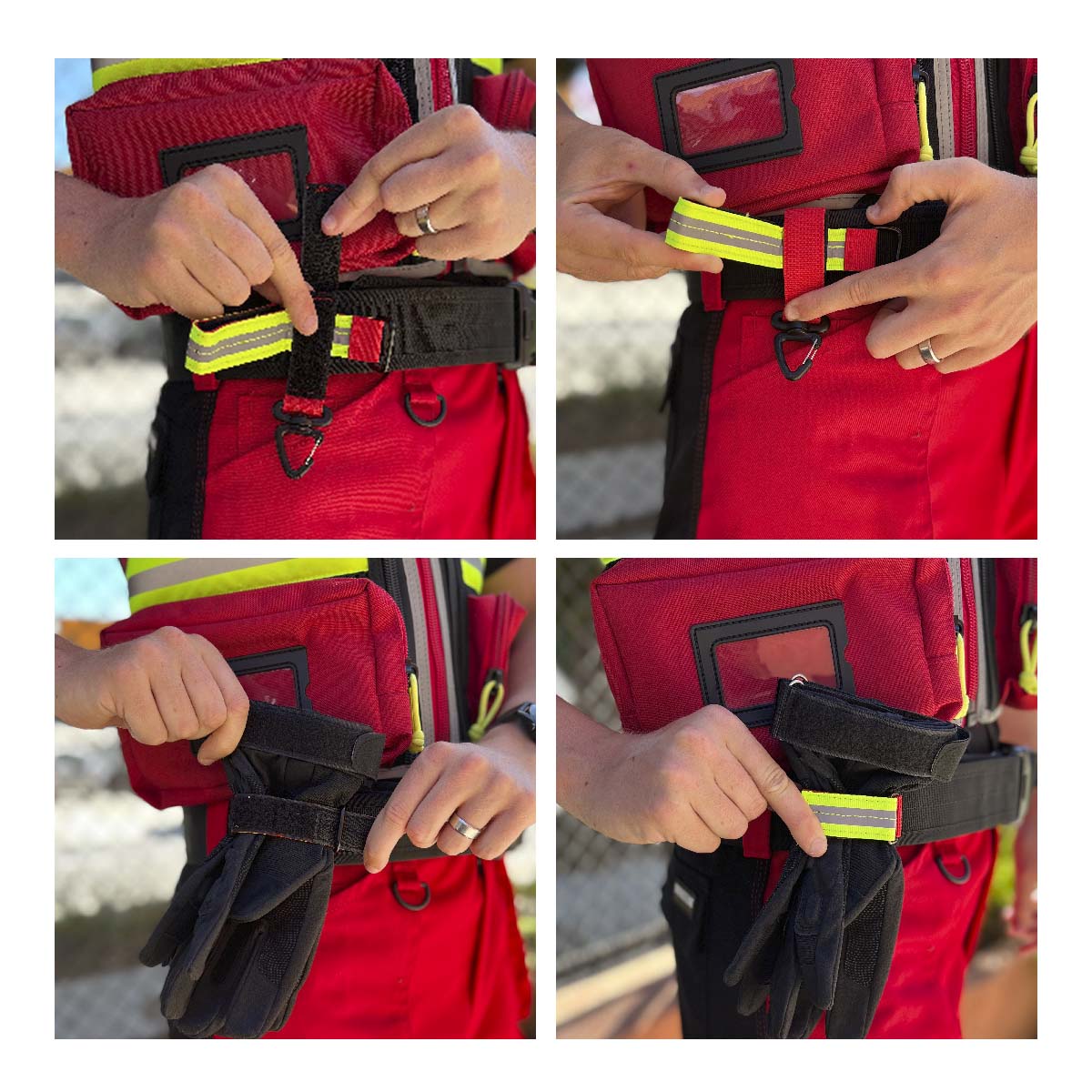 Gloveclip - porta guanti a clip per cintura
