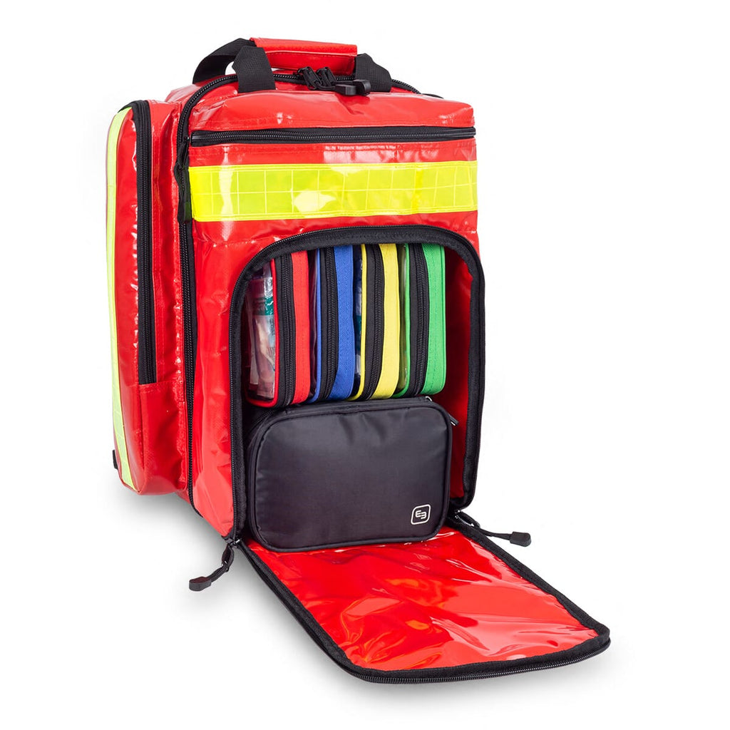 Zaino soccorso emergenze TARPAULIN rossa