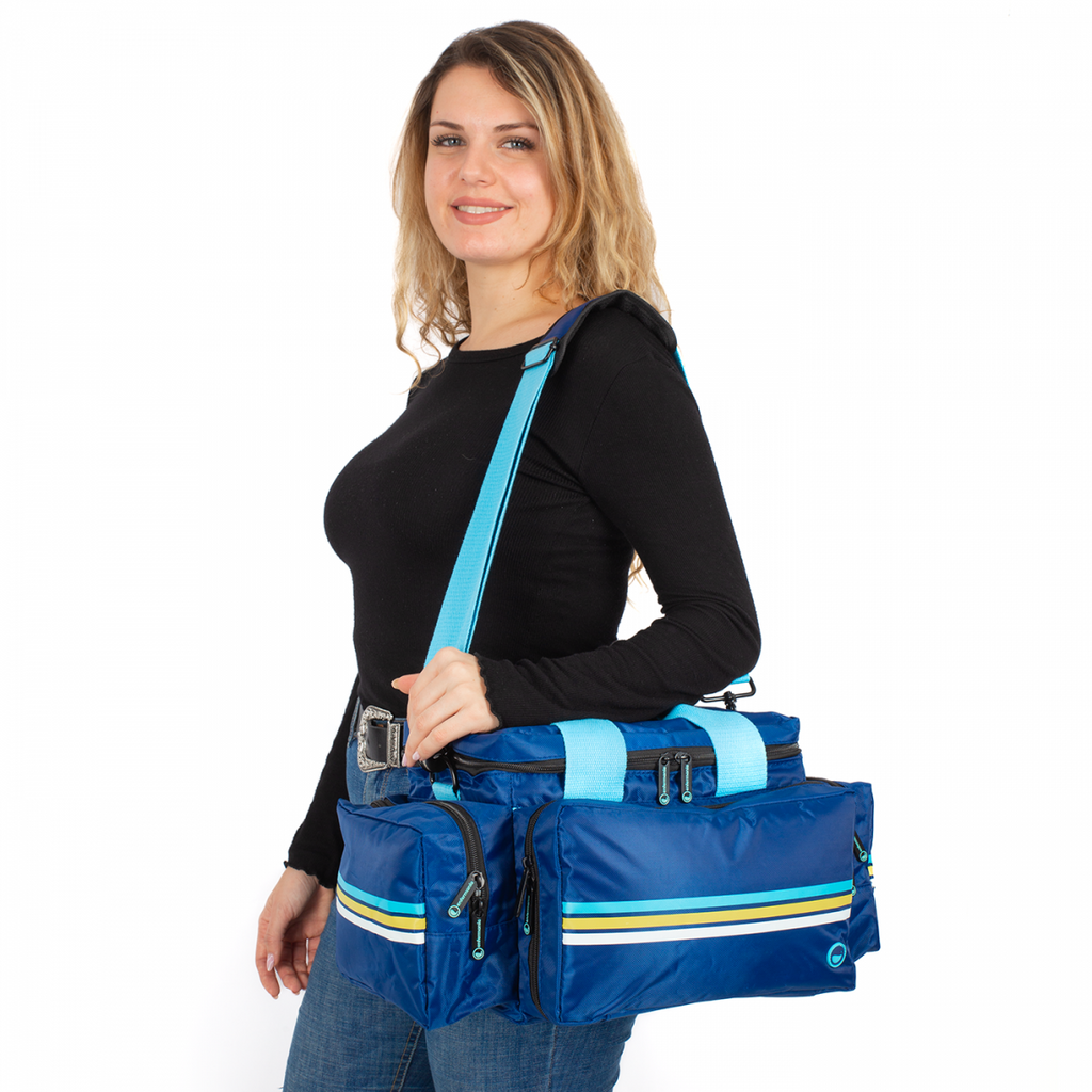 borsa ligera - eighties Blue