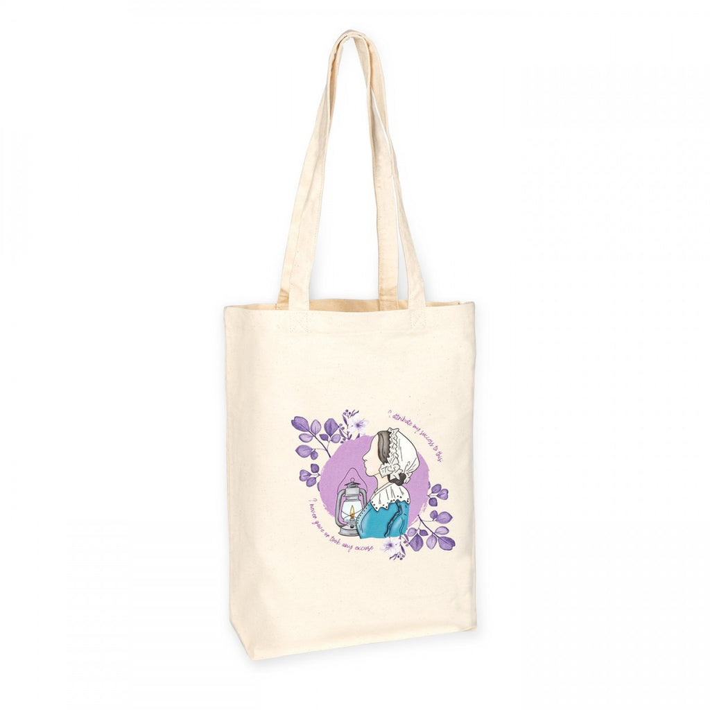 borsa tote cotone - Nightingale elartedecuidar