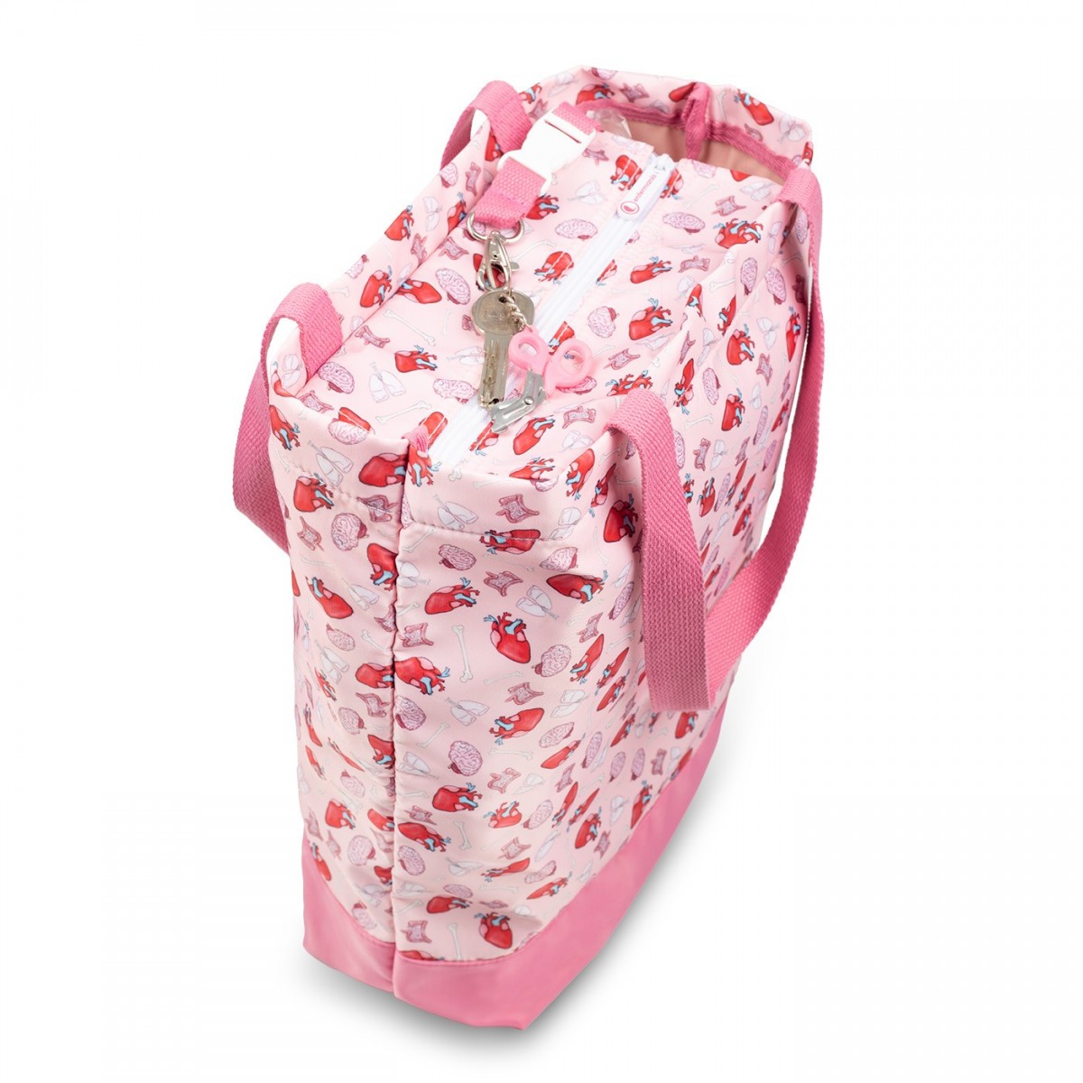 Borsa tote Organi - dettaglio manici