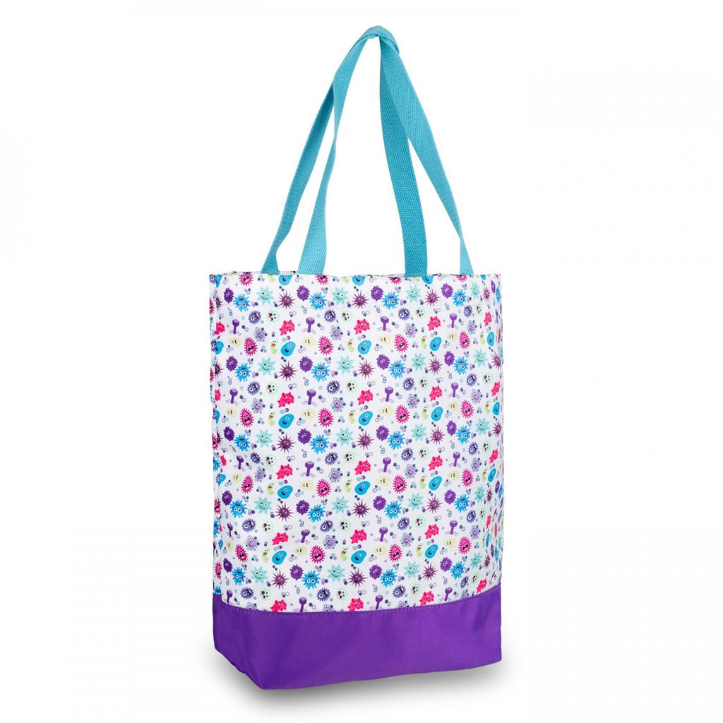 Borsa tote Virus Collection - dettaglio manici