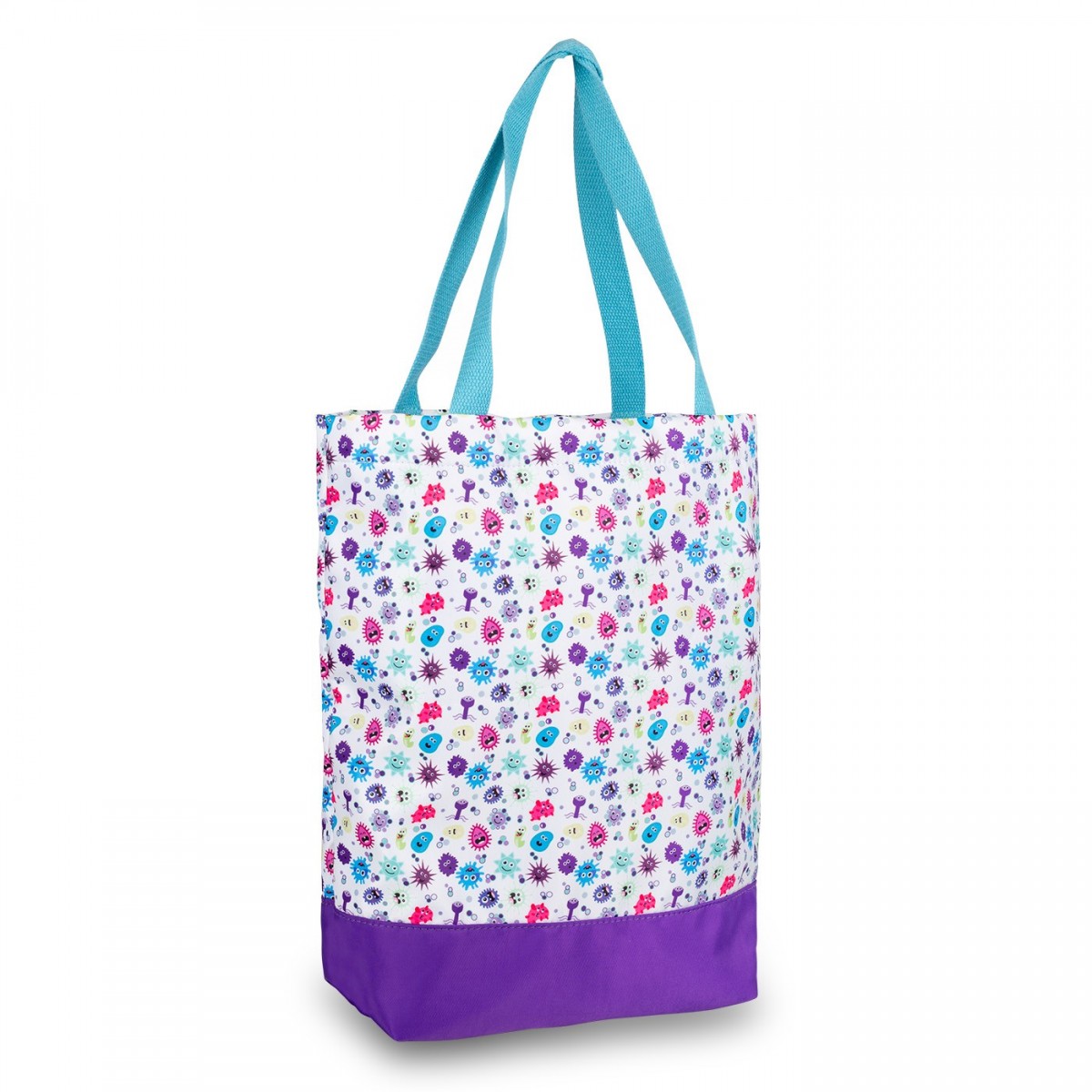 Borsa tote Virus Collection - dettaglio manici