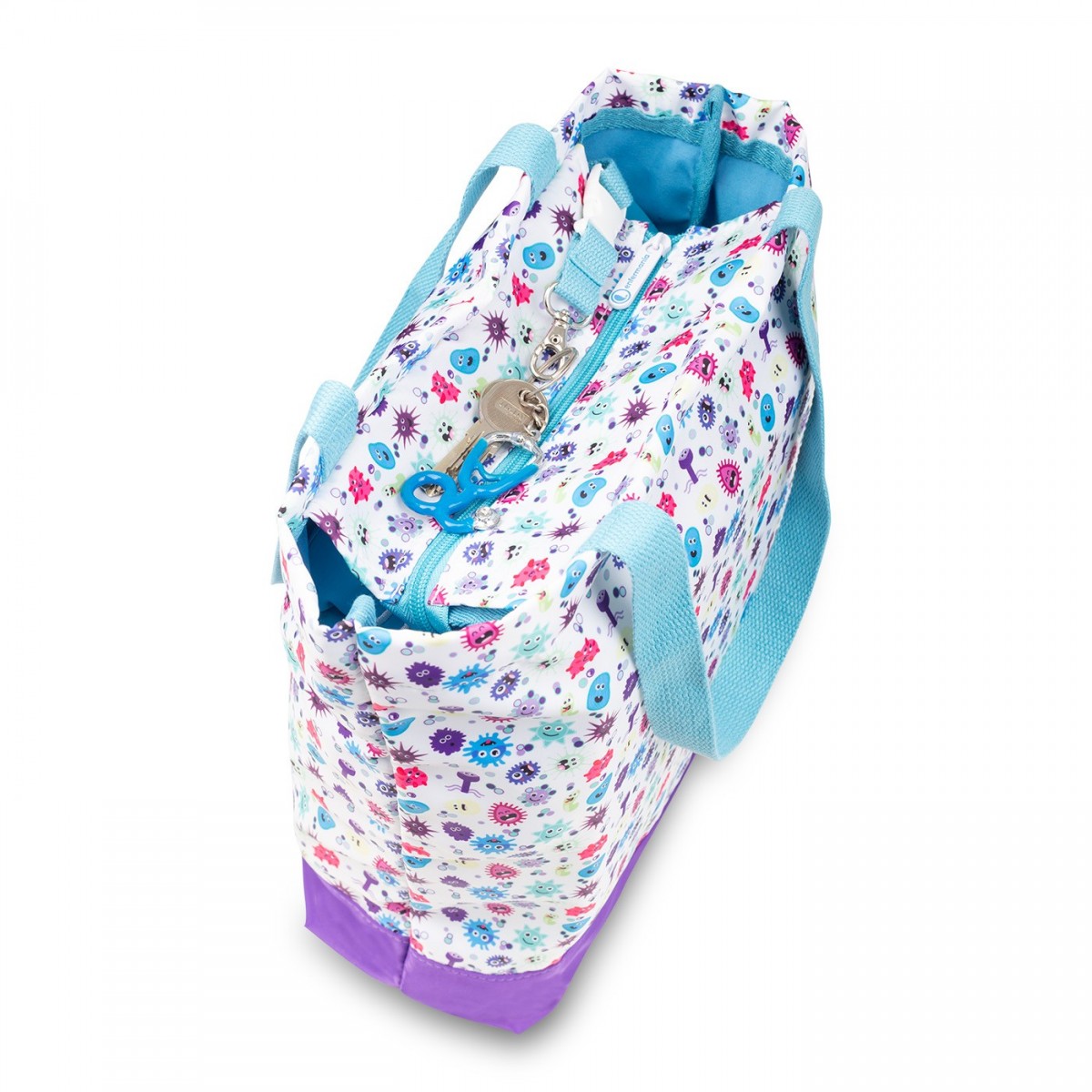Borsa tote Virus Collection - vista posteriore