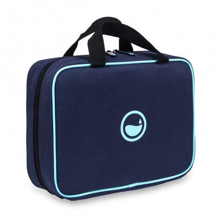 Kit di pronto soccorso estensibile blu - vista frontale