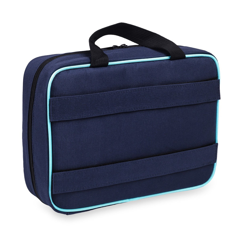 Kit di pronto soccorso estensibile blu - fissaggio velcro