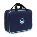 Kit di pronto soccorso estensibile blu - aperto