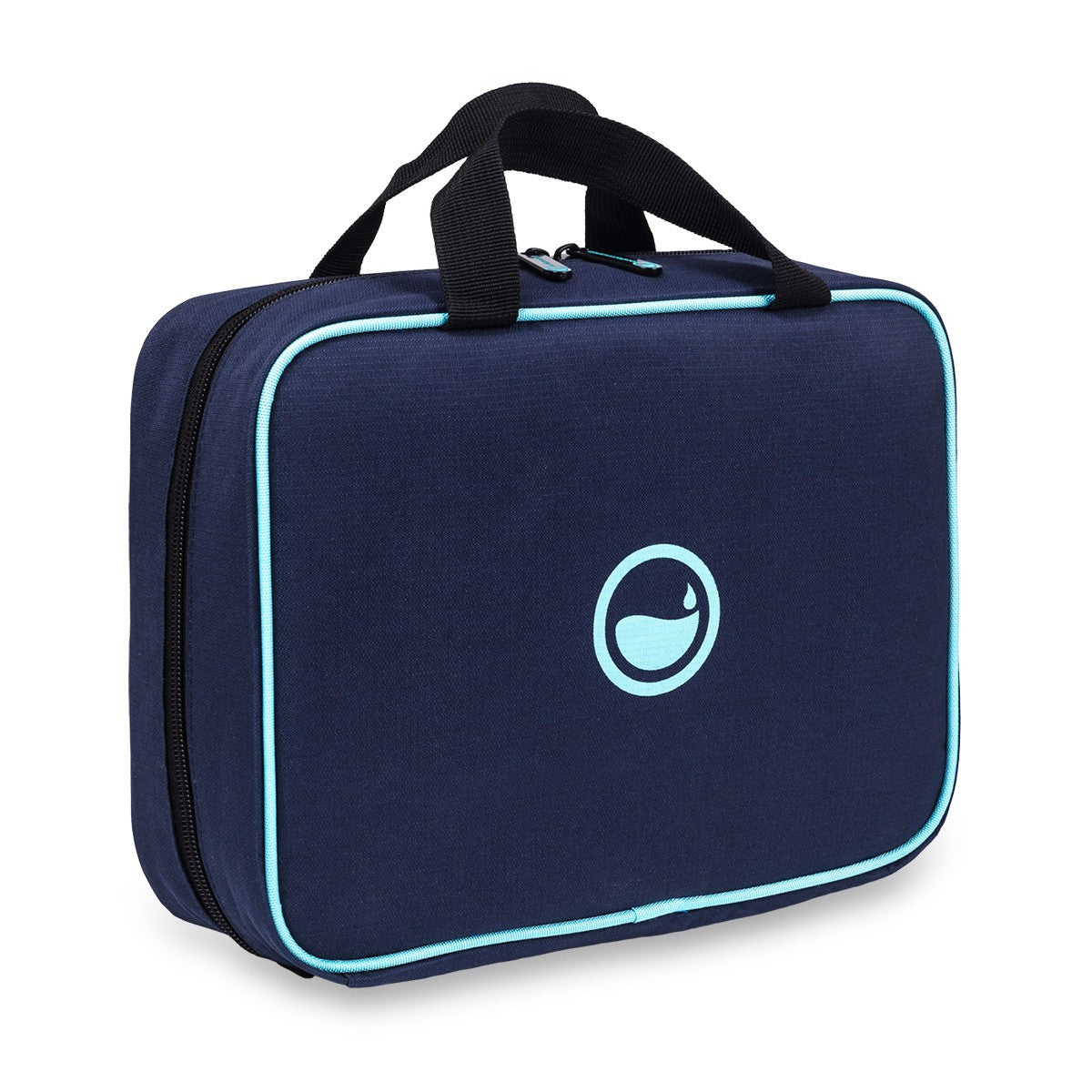 Kit di pronto soccorso estensibile blu - aperto
