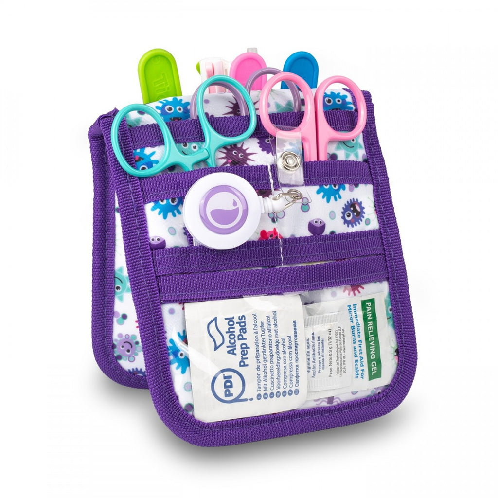 Keen's organizzatore da tasca Virus Collection per infermieri - retrattile porta forbici