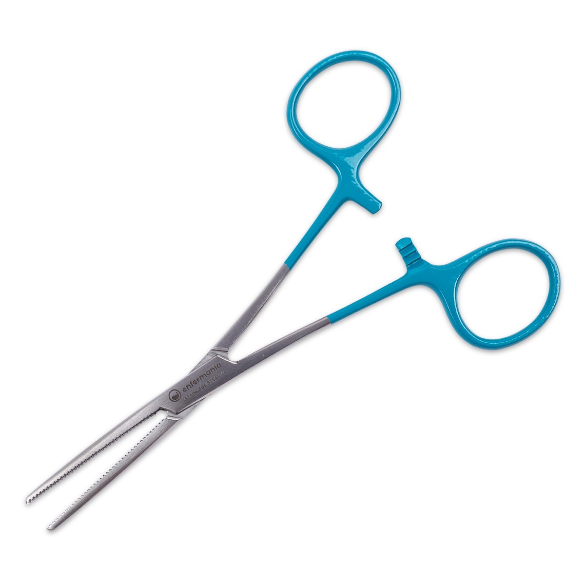 Pinza Kocher-Kelly colorata - dettaglio manico