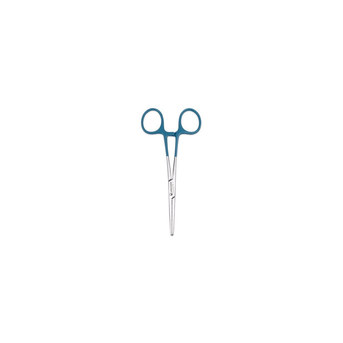 Pinza Kocher-Kelly colorata - dettaglio punta dentata