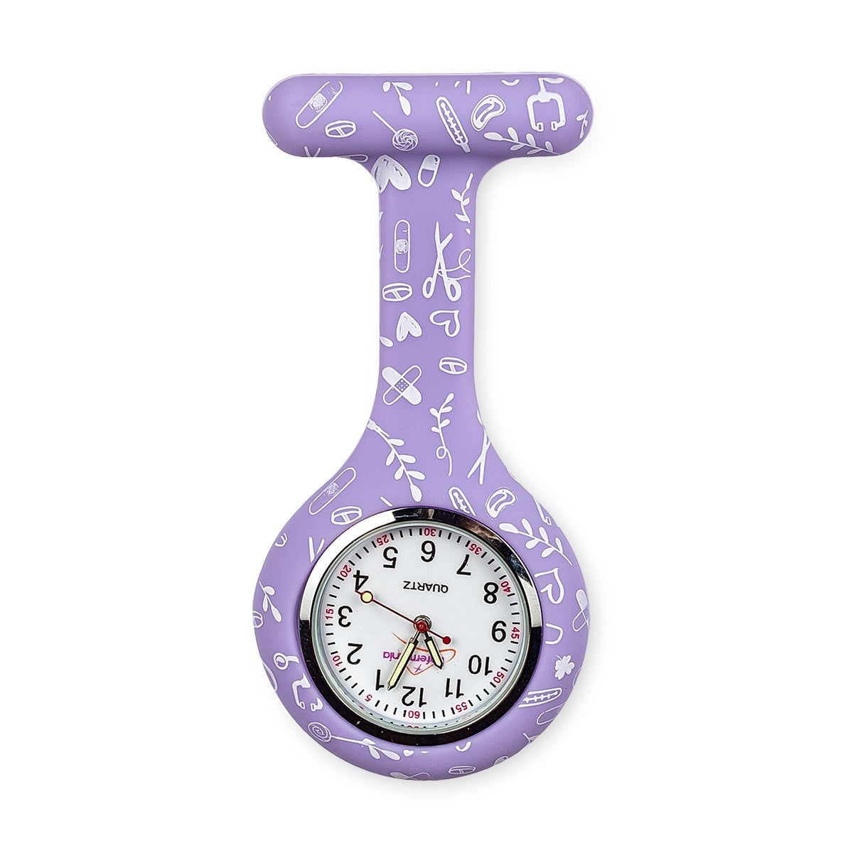 Orologio da appendere Sweet in silicone - lancette luminescenti