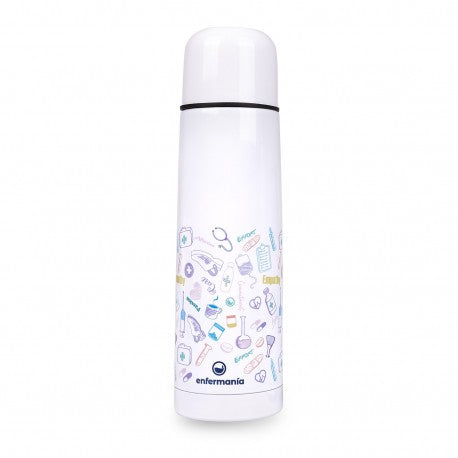 Borraccia termica stampata Care Collection - vista frontale